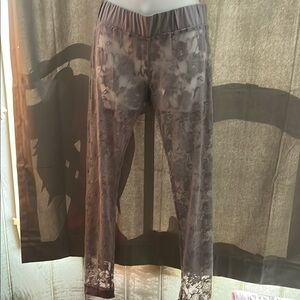 Brand New Connection 18 size large see through joggers.